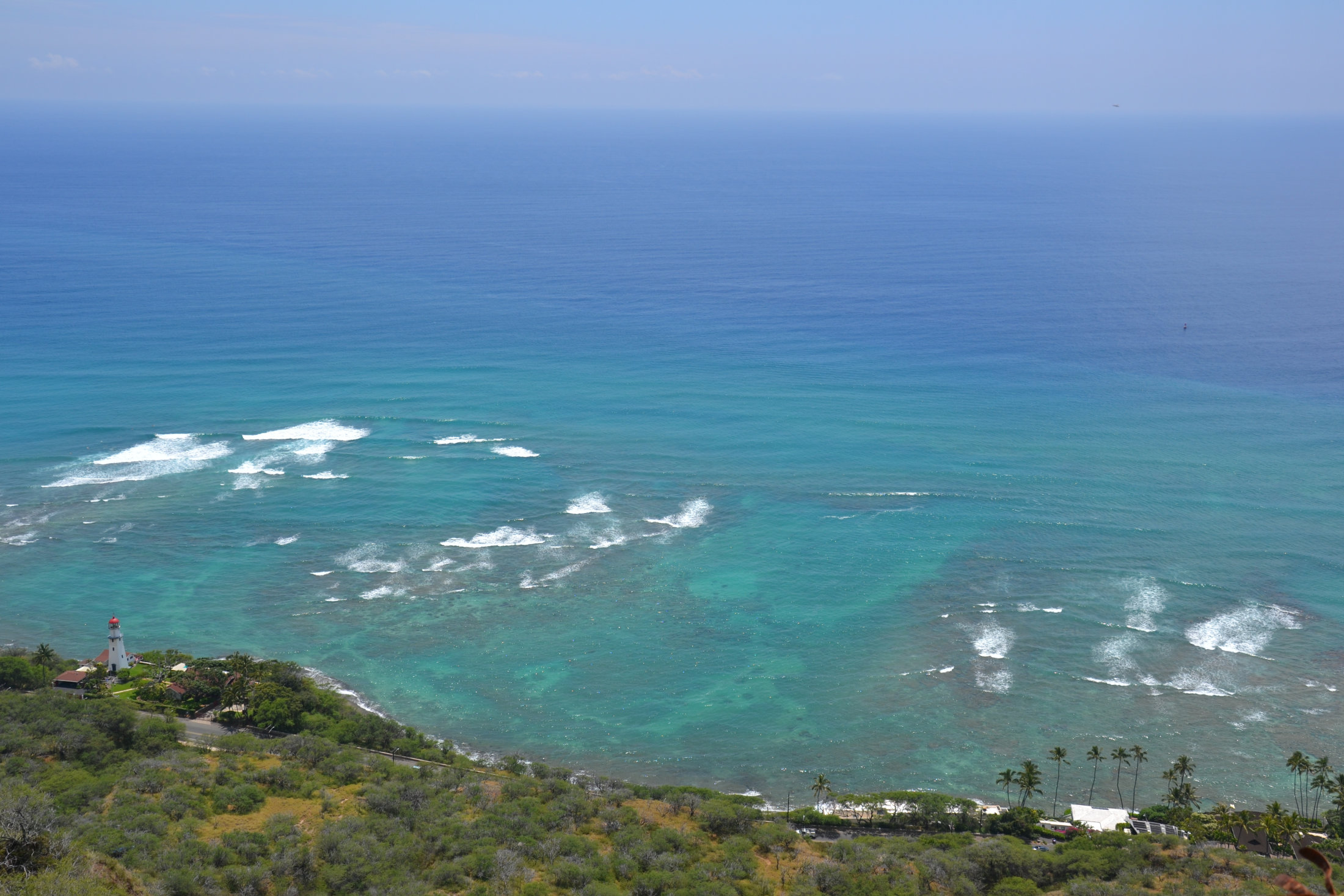 Blick vom Diamond Head aufs Meer