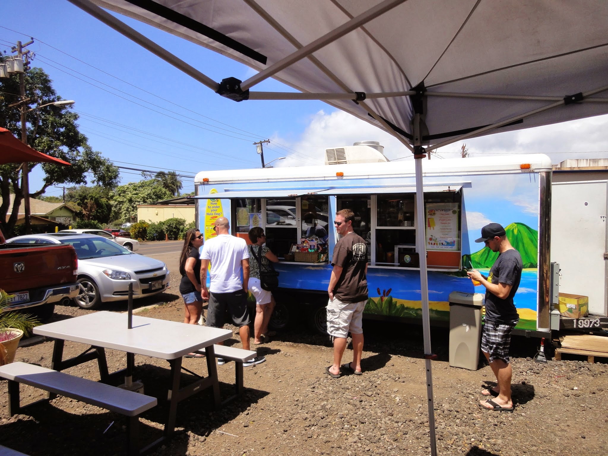 Food Trucks - Hier ein Hot Dog Laden