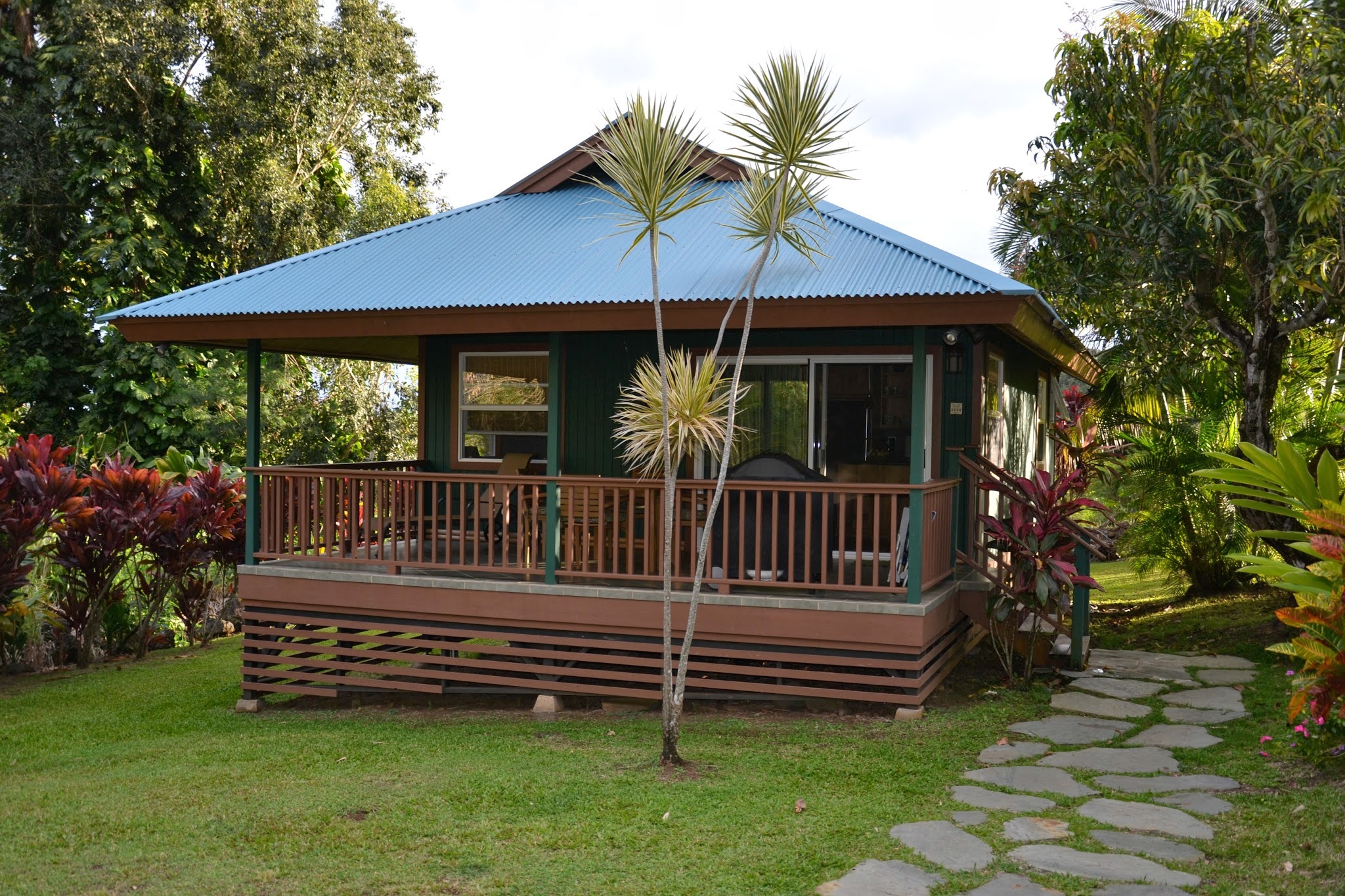 Unsere Unterkunft in Hana - das Bamboo Cottage