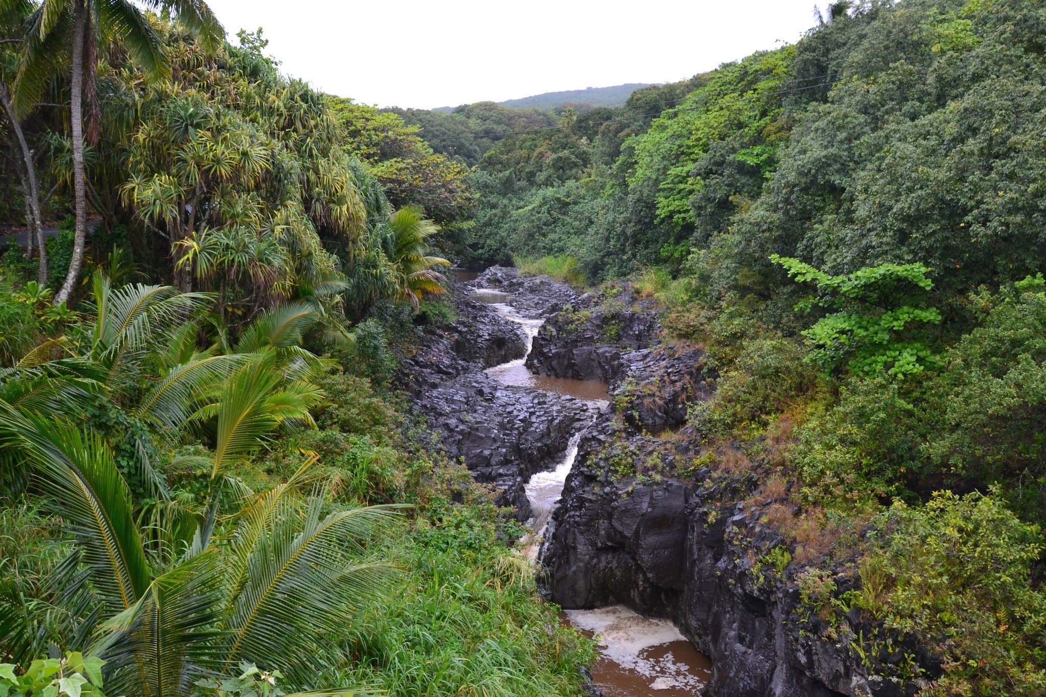 Seven Sacred Pools ....