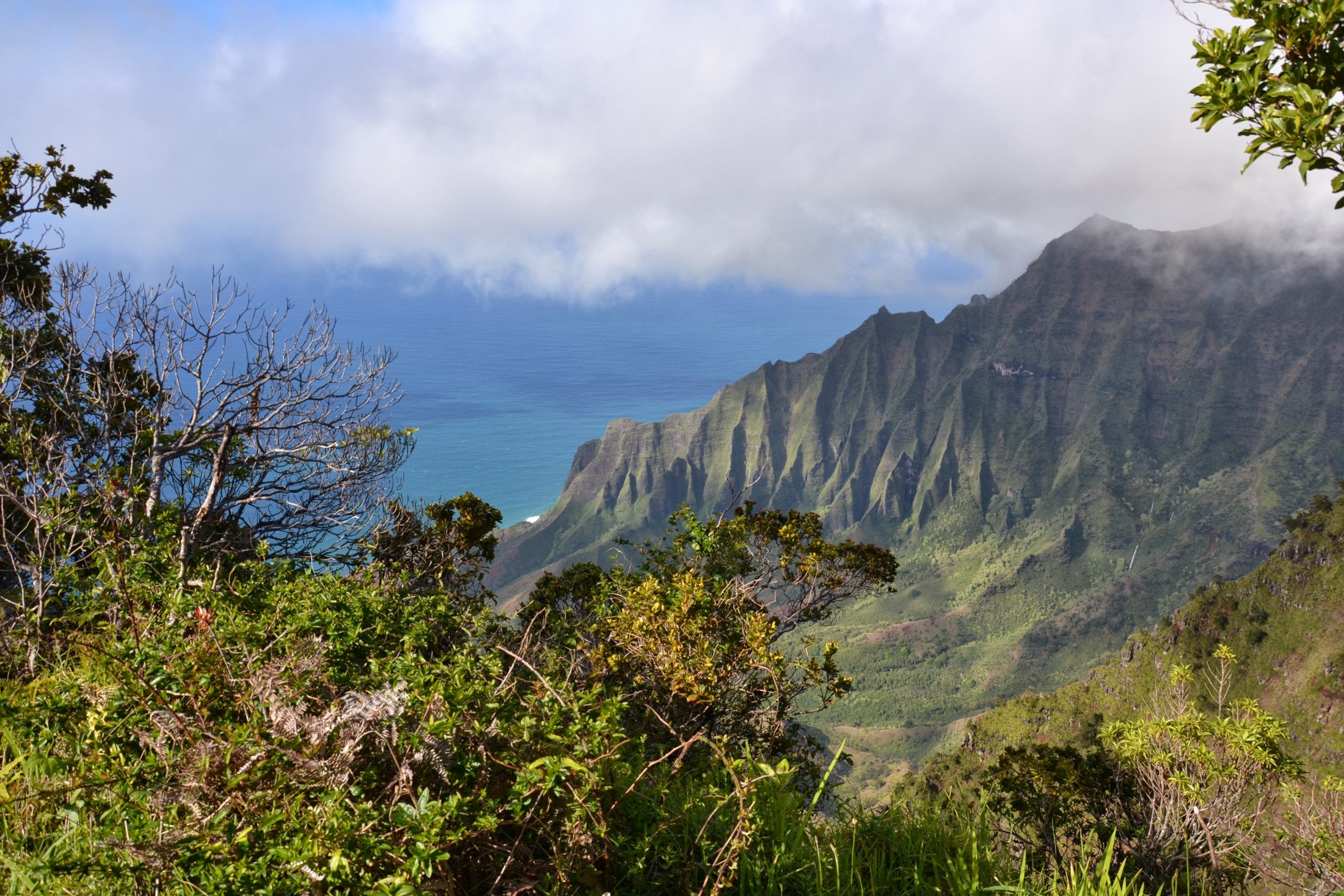Na Pali Coast ohne Nebel ... Hurra