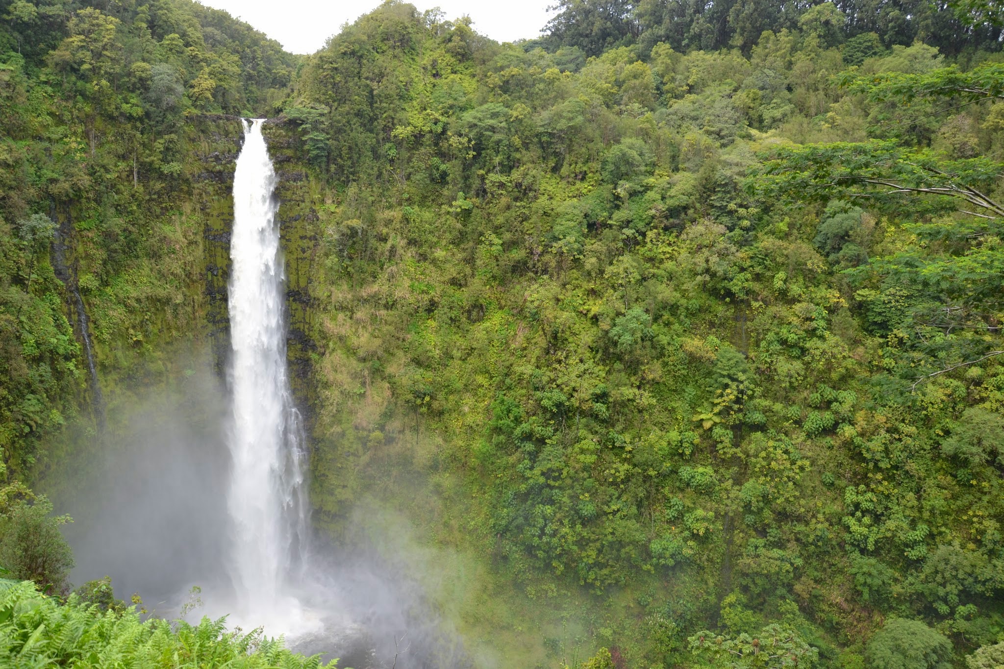 Wasserfall - immerhin ca. 140 Meter