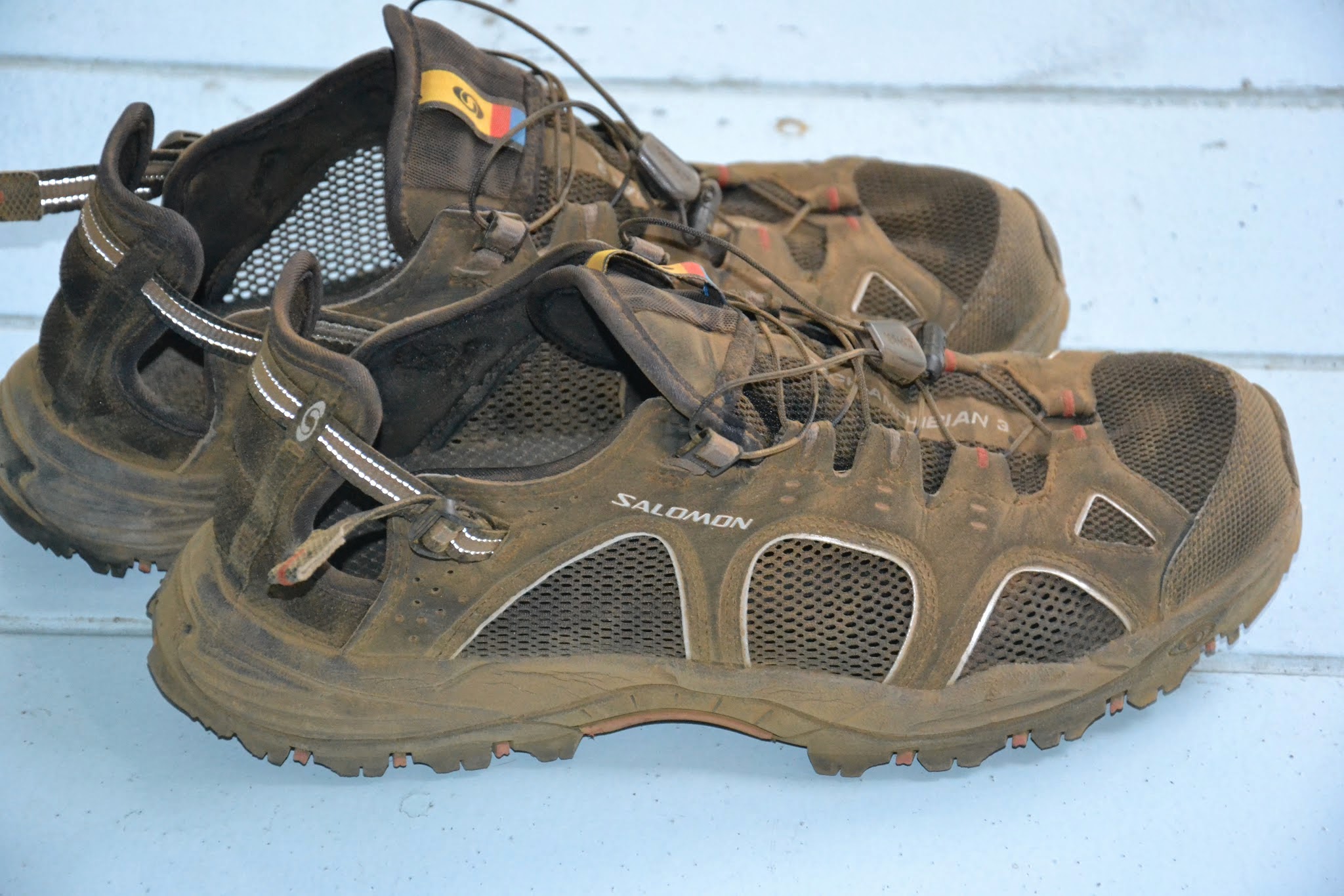 Ja die Schuhe wurden staubig ...