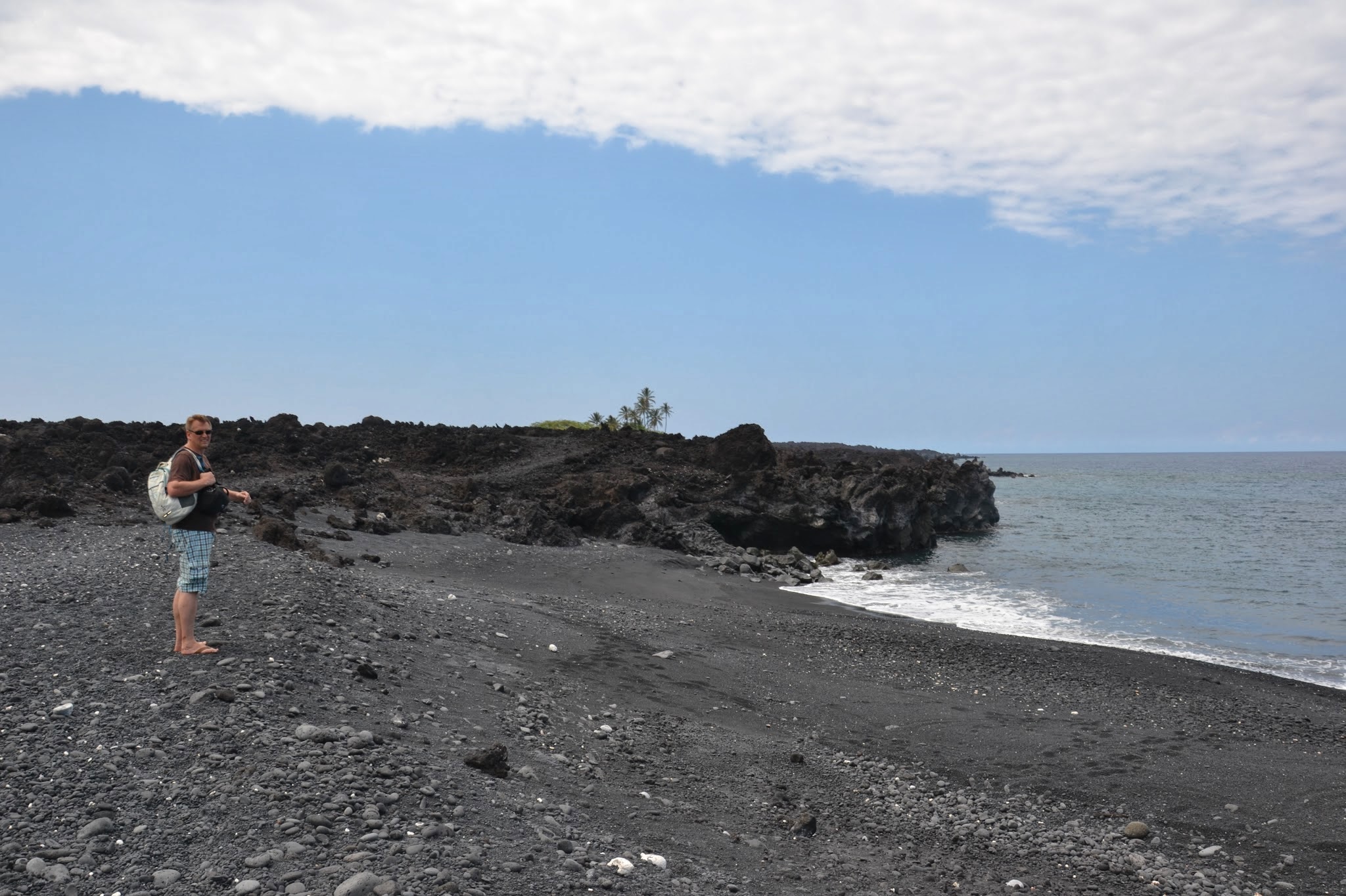Fred - Black Sand Beach - ja davon gibt es echt viele ....