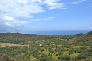 Blick in den Diamond Head Krater