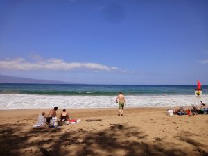 Fredchen auf den Weg ins Meer