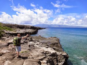 Ja dort ist die Meeresschildkröte