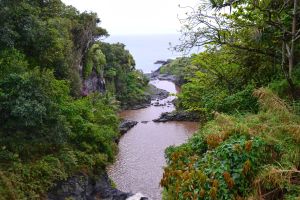 Seven Sacred Pools - diesmal nicht so einladend...