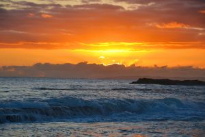 Sonnenuntergang Salt Pond Beach