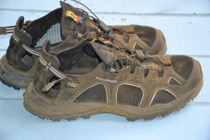 Ja die Schuhe wurden staubig ...